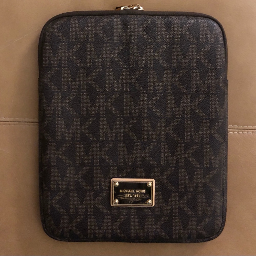 Michael Kors Monogrammed iPad Case